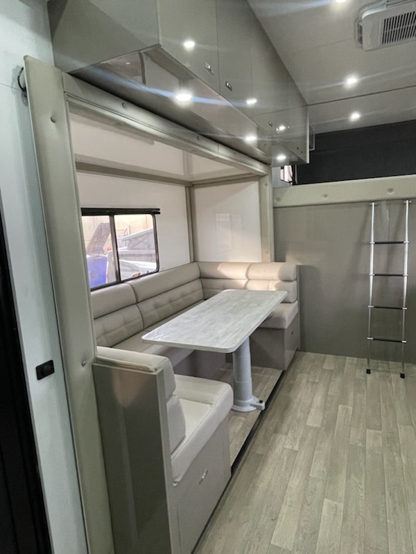 Fiat Ducato conversion with a Thule awning fitted by Focus RV