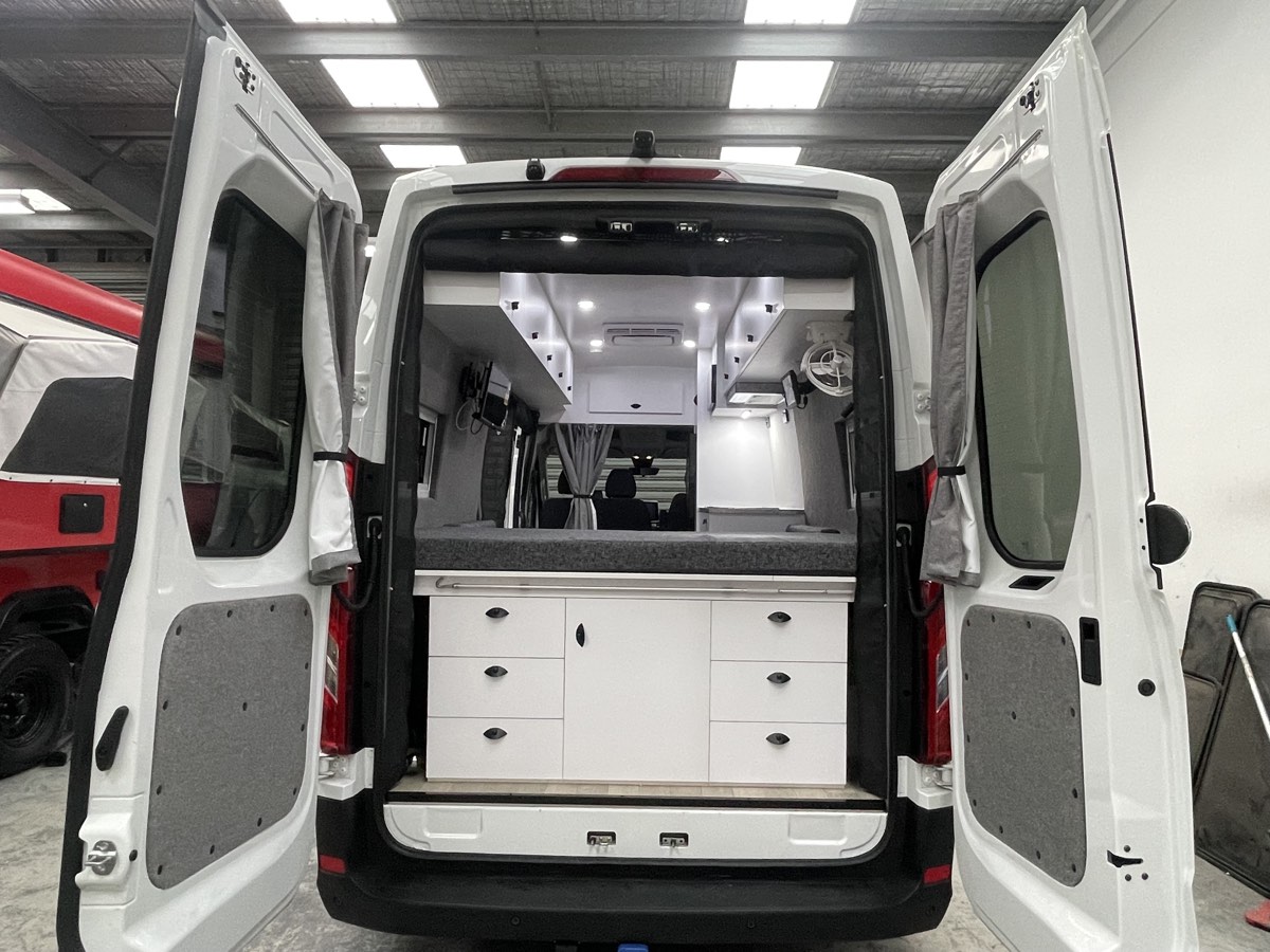 Caravan servicing at Focus RV Campbellfield workshop