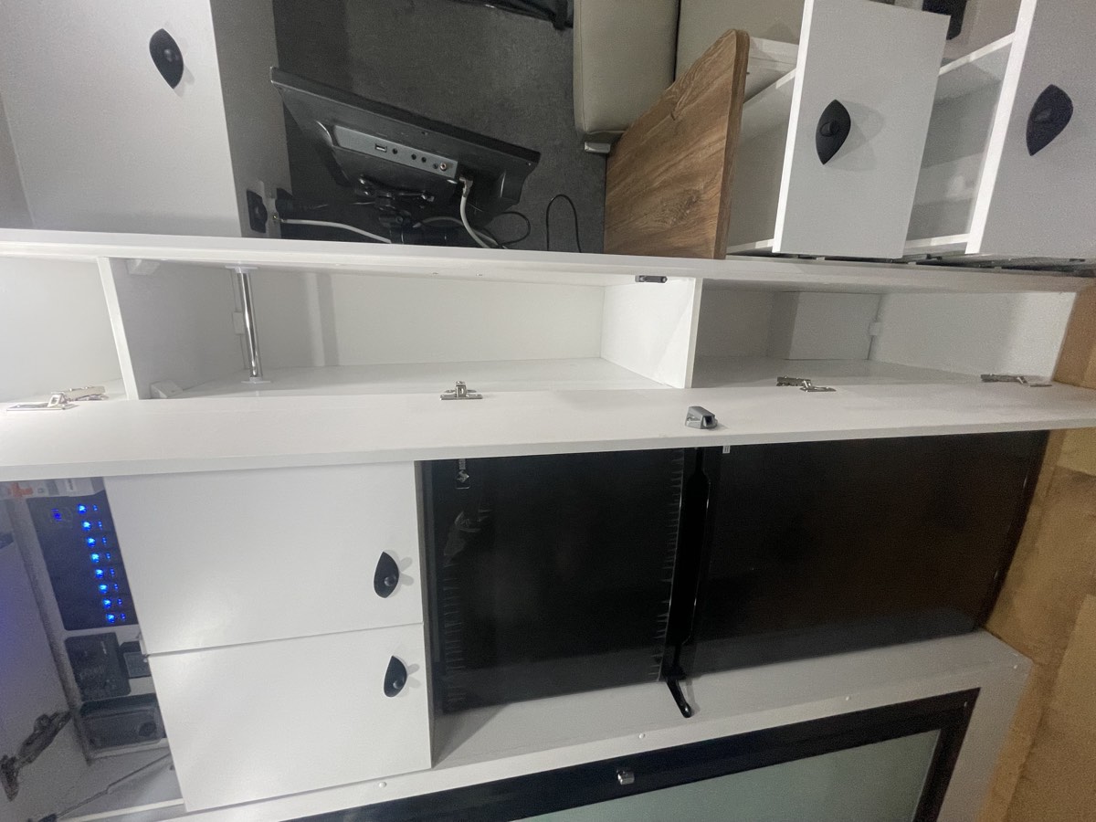 Renault Master campervan kitchen and dinette conversion by Focus RV